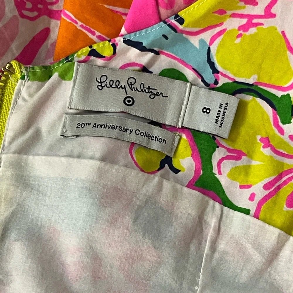 NWOT Lilly Pulitzer for Target Floral Dress 29th Anniversary